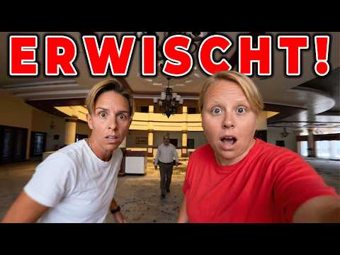 VERLASSENES 5-STERNE-HOTEL ENTDECKT – DOCH PLÖTZLICH KOMMT EIN AUTO!