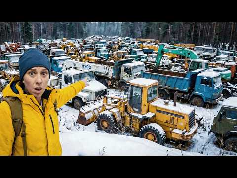HIER VERROTTEN MILLIONENWERTE! VERLASSENER FAHRZEUGFRIEDHOF GEFUNDEN!