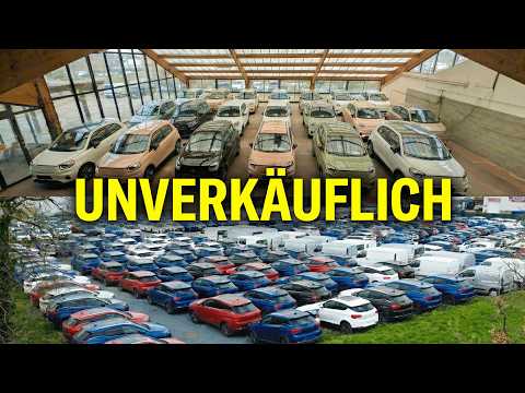 HUNDERTE NEUE E-AUTOS IM WERT VON 20 MIO. EURO VERGAMMELN HIER SEIT JAHREN!