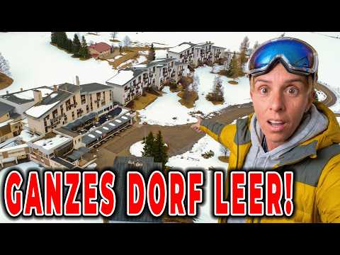 WAS IST HIER PASSIERT? RIESIGES FERIENDORF IN DEN BERGEN PLÖTZLICH VERLASSEN!