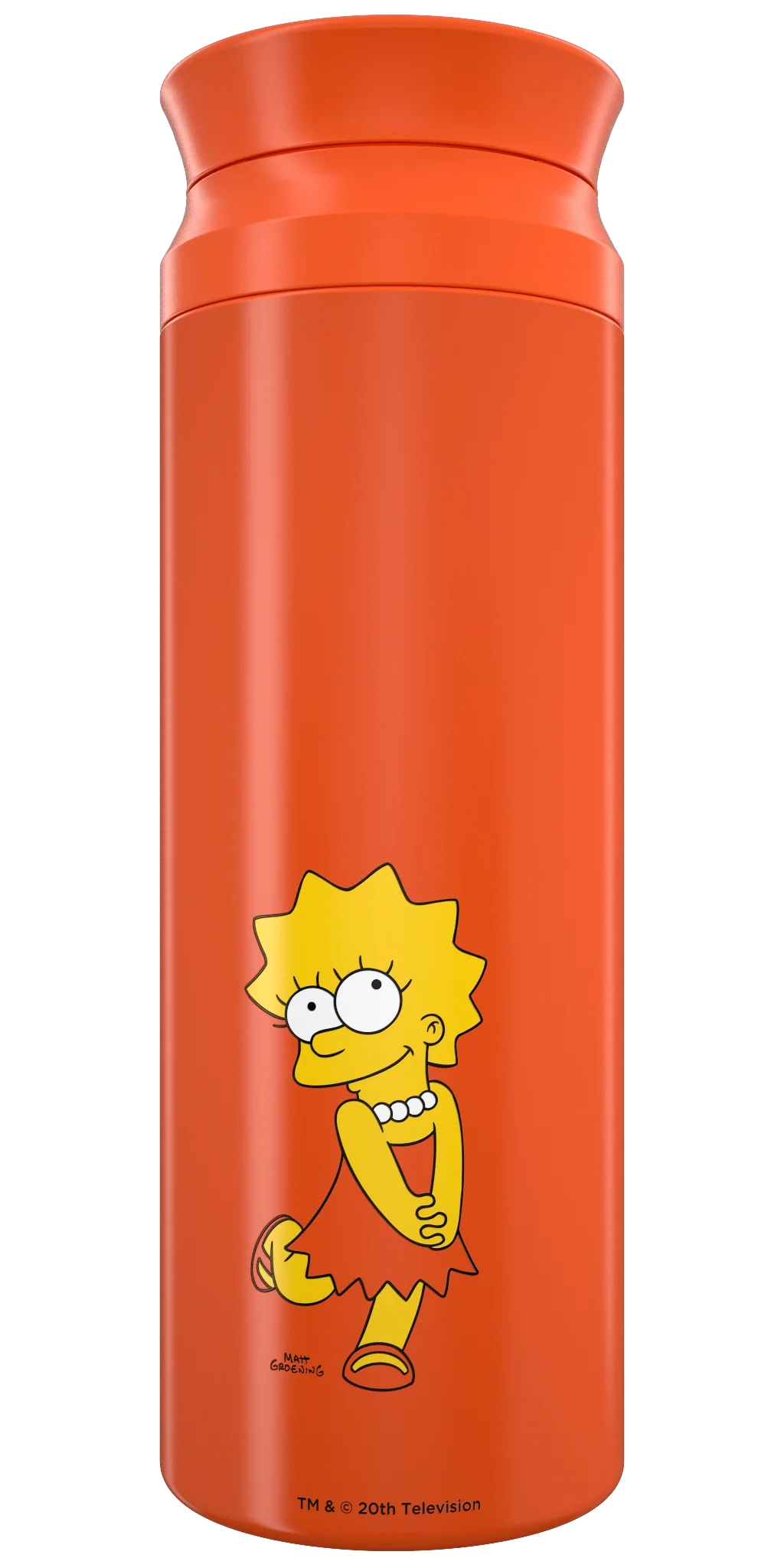 Thermoshaker mit dem Artwork von Lisa Simpson aus The Simpsons